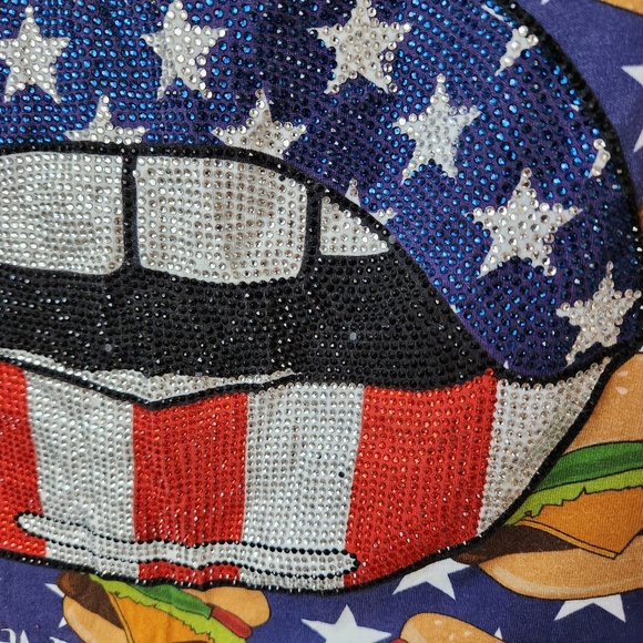 Philipp Plein 99 Cent Dreams American Hamburger Tshirt - Picture 3 of 11